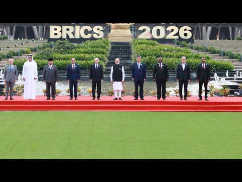 Xi Jinping attends BRICS photo exhibition, tree-planting ceremony in India