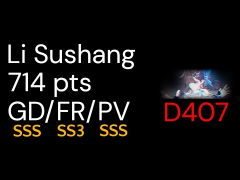 Honkai Impact 3rd Exalted Abyss (Red Lotus | EU D407) - Li Sushang 714pts