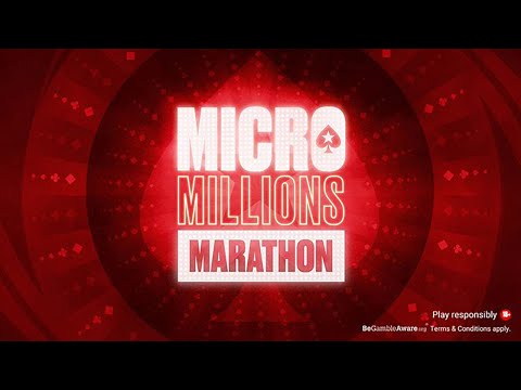 MicroMillions Marathon Main Event Final Table Replay $22 NLHE PKO, $1M Gtd