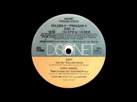 Chas Jankel - Glad to know You (Extended Remix)(Disconet) [1982]