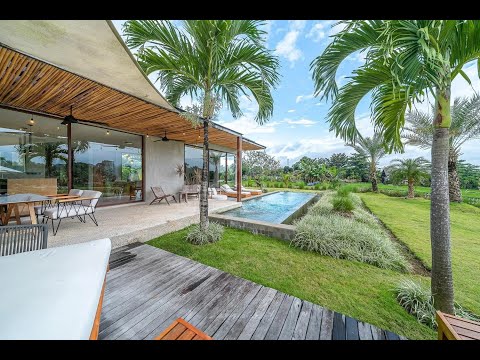 2 Bedroom Villa with Modern Minimalist Design on Spacious Land in Ubud (OPUB018)