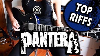 Pantera- Top Riffs Guitar Cover