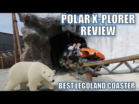 Polar X-plorer Review, Legoland Billund Zierer Roller Coaster | Best Legoland Coaster