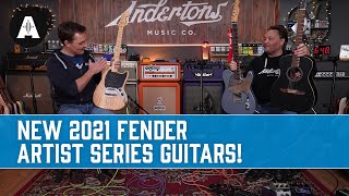 Video thumbnail for We're Talking Signature Guitars! - Fender 2021 Artist Series by Andertons Music Co