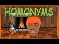 HOMONYMS: HOMOPHONES AND HOMOGRAPHS