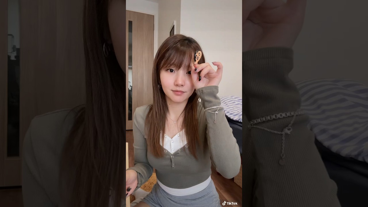 【奥二重】とある日の強めメイク🖤.