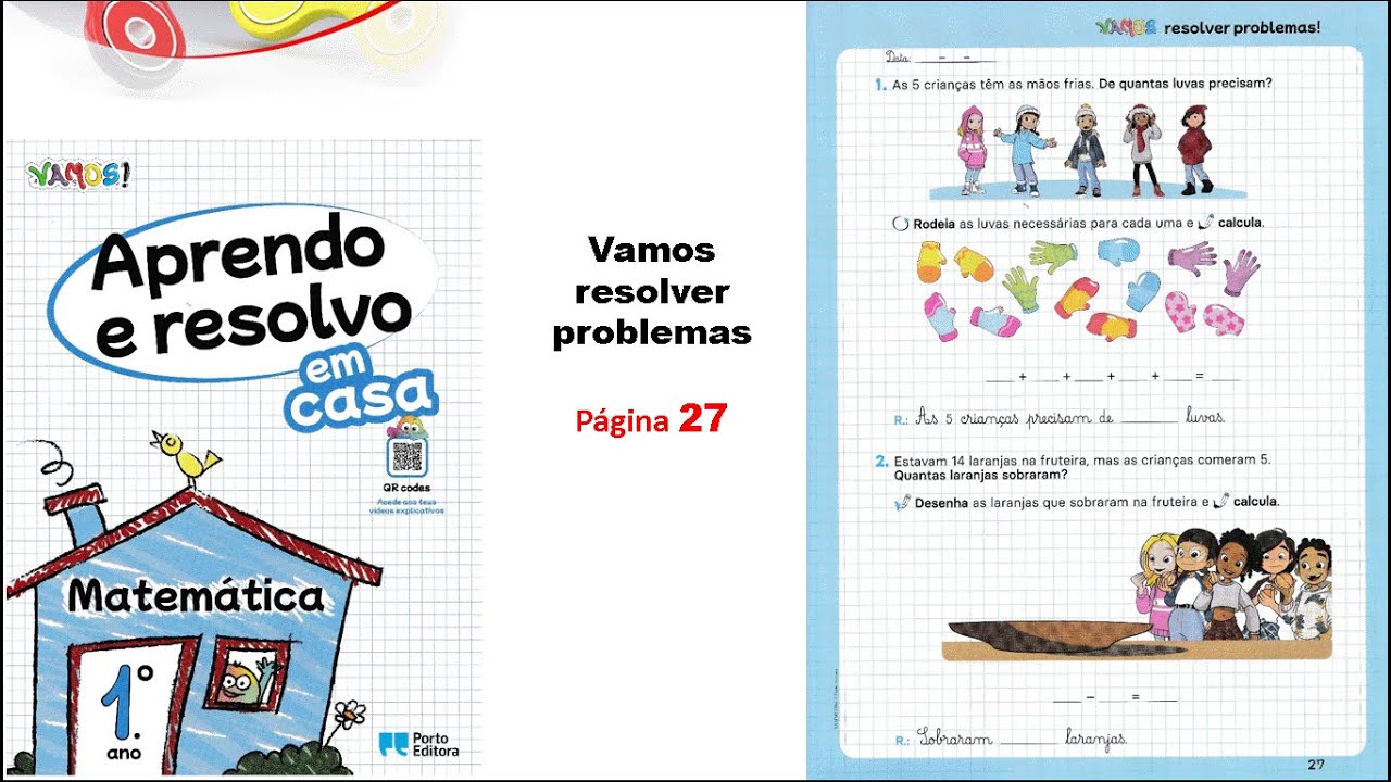 Vamos resolver problemas - Matemática 1º ano