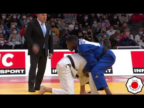 Rafael Macedo vs. Maxime Gael Ngayap Hambou - U90 Mens Judo Grand Slam Paris 2022