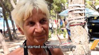 preview picture of video 'Pakoštane, Camp Kozarica | Discover Croatia'