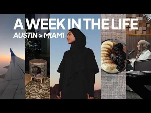 How to overcome challenges, build a routine, and not be afraid to take risks - a week in my life