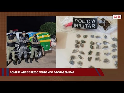 Empresário é preso em flagrante em Paulistana comercializando drogas em bar 17 06 2021