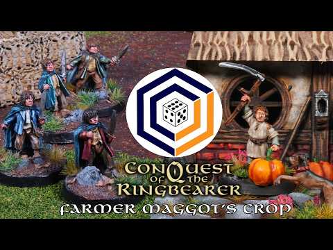 The Hobbits STEAL from Farmer Maggot! ~ Middle Earth SBG Battle Report