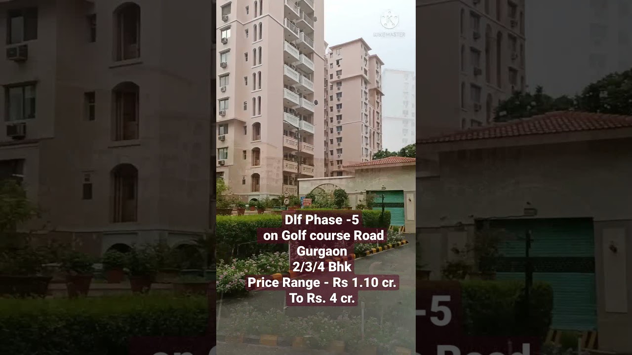 Dlf Phase -5, Golf Course Road Gurgaon  #shorts