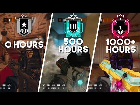 What 1000+ hours of Rainbow Six Siege Looks Like...