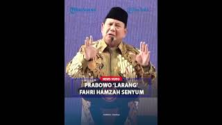Download lagu PRABOWO TUNJUK-TUNJUK Fahri Hamzah, Sebut Boleh Senyum Jika Sudah Bangun 3 Juta Rumah mp3