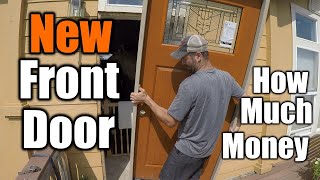 How To Install A New Front Door In 30 Minutes | THE HANDYMAN |