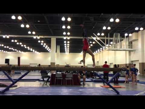 Hannah Nipp Level 10 Beam - 2016 Waller's Heart of a Champion Invitational