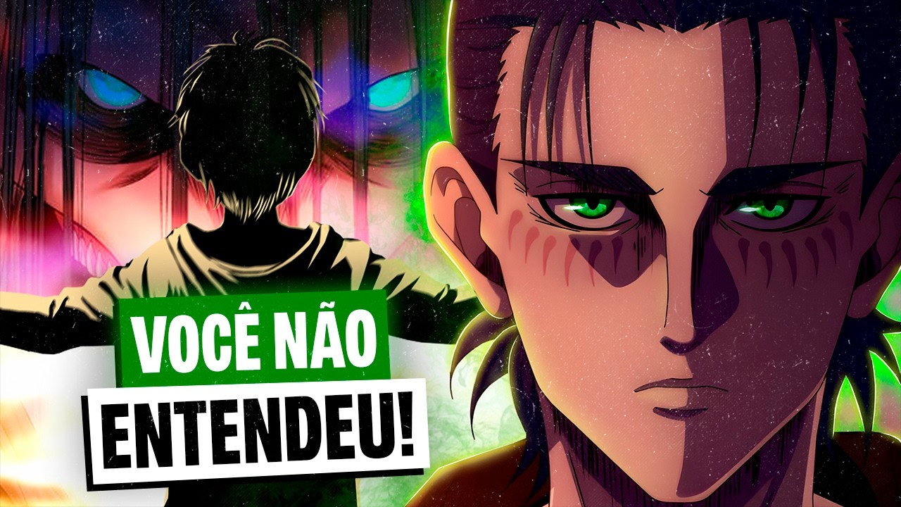 O ERRO QUE ESTRAGOU O FINAL DE ATTACK ON TITAN! (SEGUNDO O AUTOR)