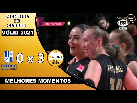 Minas x Vakifbank |MELHORES MOMENTOS| Mundial De Clubes Feminino 2021