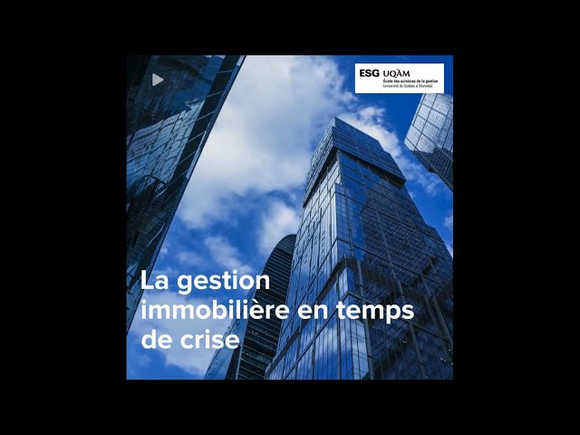 La gestion immobilière et la crise de la COVID-19