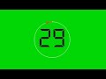 30 Second Timer Green Screen Download : Countdown Timer With Sound|2021