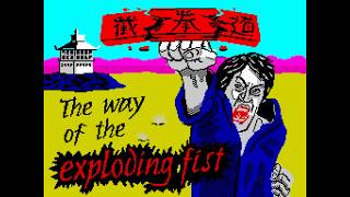 Way of the Exploding Fist on the Zx Spectrum