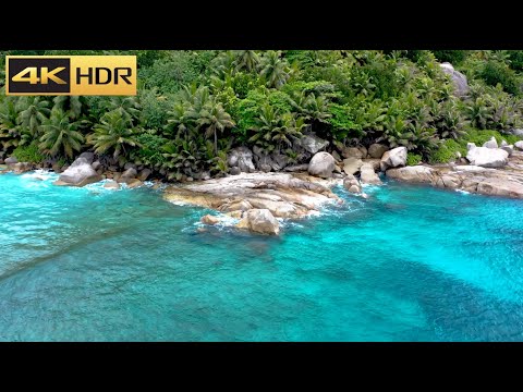 4K HDR Tropical Beach | 5 Hour