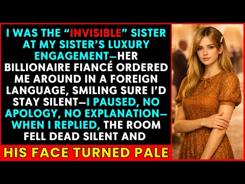 Sister’s Billionaire Fiancé Used a Foreign Language to Humiliate Me — My Reply Silenced the Room