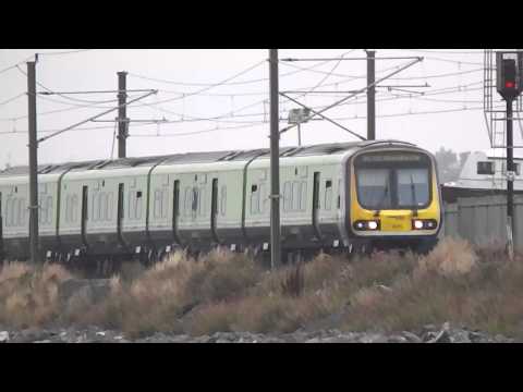 Commuter class 29000 DMU - Malahide Viaduct, Dublin.