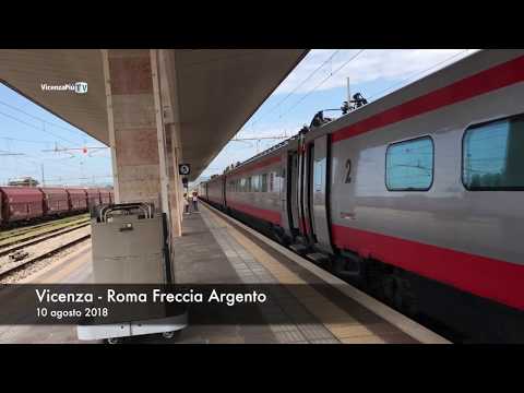 Vicenza - Roma e ritorno con un Freccia Argento semivuoto