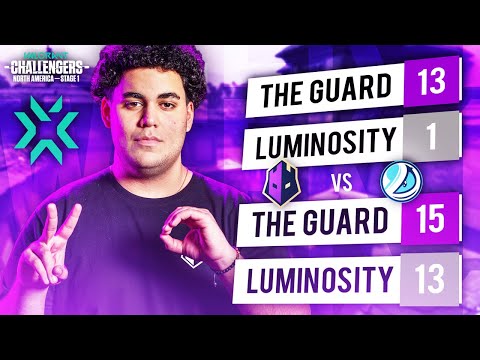 A clean 2-0 against Luminosity in VCT | The Guard VALORANT