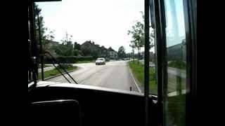 preview picture of video 'Buss 513 Partille - Sävedalen - Heden 2011'