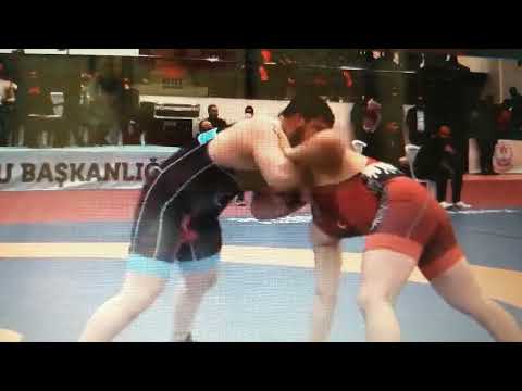 Çorum 2022 U23 Serbest Güreş Türkiye Şampiyonası 125 kg. Final