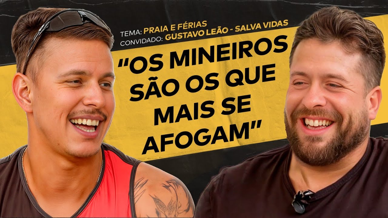 TUDO QUE ACONTECE NA PRAIA E VOCÊ NÃO PRESTA ATENÇÃO FT. SALVA VIDAS | #ACHISMOS PODCAST #344