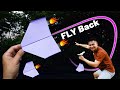 Learn How To Fold A Paper Airplane That Flies Back To You