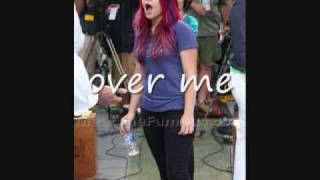 Allison Iraheta Someone To Watch Over Me Live Version with lyrics