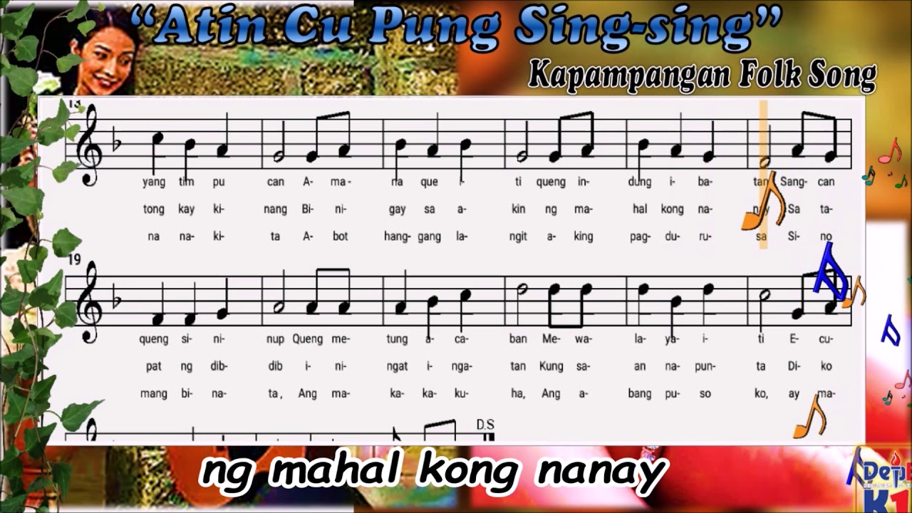 Putar video Atin Cu Pung Sing sing with Tagalog Version Kapampangan Folk Song K12 Song Notation sekarang Atin Cu Pung Sing sing with Tagalog Version Kapampangan Folk Song K12 Song Notation