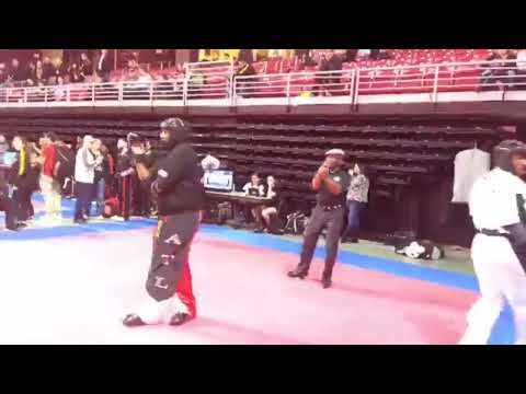 Kam Dawson vs Trey Lazenby - Point Fighting  Amerikick Intls