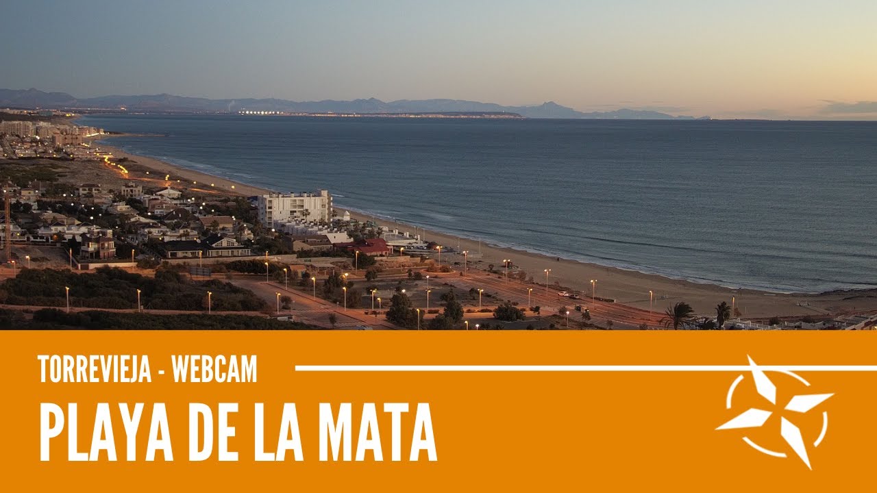 Live webcam view of La Mata Beach Live View