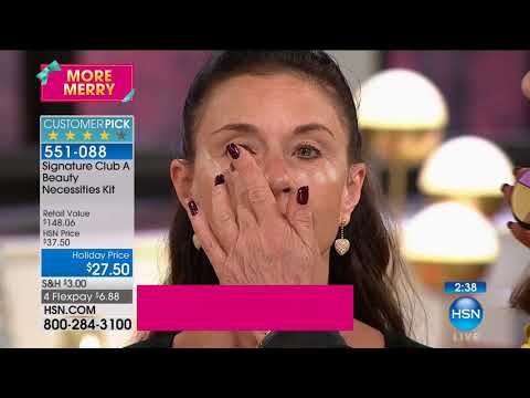 HSN | Signature Club A By Adrienne Holiday Beauty 10.01.2017 - 10 AM