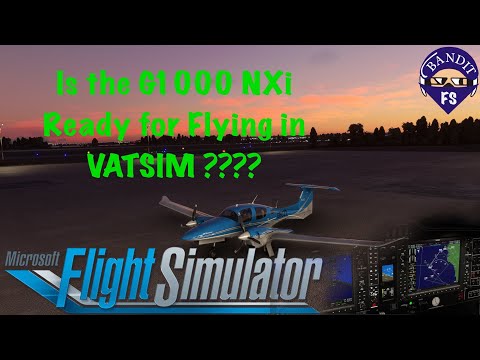 MSFS 2020 | Taking the G1000 NXi for a spin in VATSIM | EGGP-EIDW |