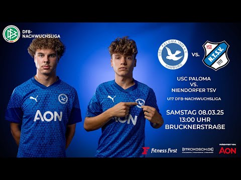 USC Paloma vs. Niendorfer TSV - U17 DFB-Nachwuchsliga