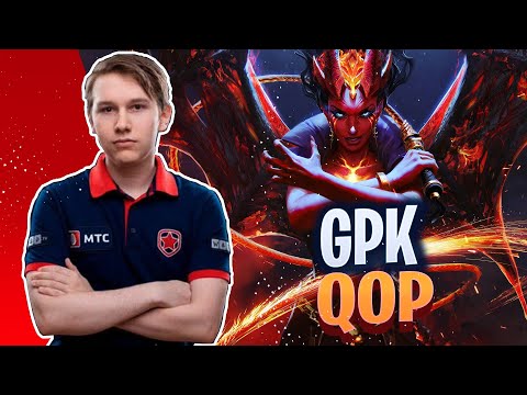 GPK - Queen Of Pain 7.27 Dota 2 TOP MMR Gameplay