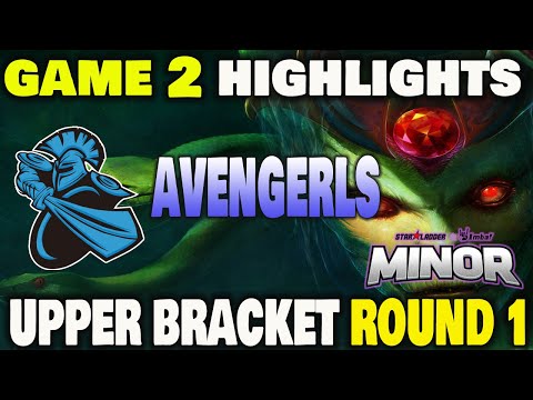 NEWBEE VS AVENGERLS Game 2 SLI Minor Season 3 China Qualifier Upper Bracket