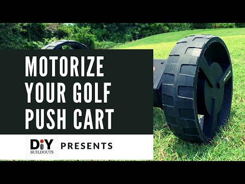 Motorize Your Golf Push Cart - DIY Buildouts - Alphard Wheel Booster V2