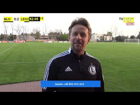 tv.nsk.pl [Tr. Piotr Jacek] KS Błonianka Błonie - Legia II Warszawa 0:2 (0:2) 2023-04-28 g. 17:30