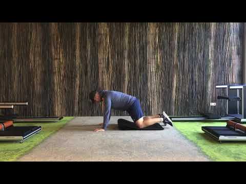 Rücken & Bauchworkout: (Knie-) Liegestütz