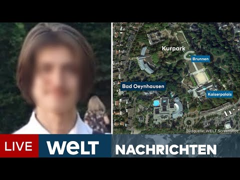 FAHNDUNGSERFOLG IN BAD OEYNHAUSEN: Polizei nimmt mutmaßlichen Kurpark-Killer fest | WELT Livestream