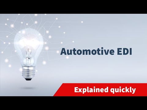 EDI in the Automotive Industry Explained in 2 Minutes