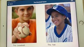 The baseball game